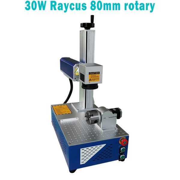 

fiberÂ laserÂ markingÂ machineÂ 20w 30w 50w raycus with rotary attachment