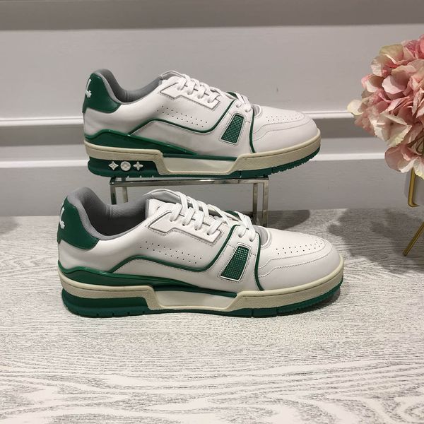 

2020 new designer latest by virgin abloh leather trainer sneakers, men basketball sneakers boots with calf leather casual shoes many colors7, Black
