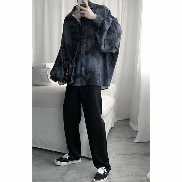 

japanese high street patchwork hip hop shirts 2019 casual streetwear shirts men women fashion men womens shirt streetwear, White;black
