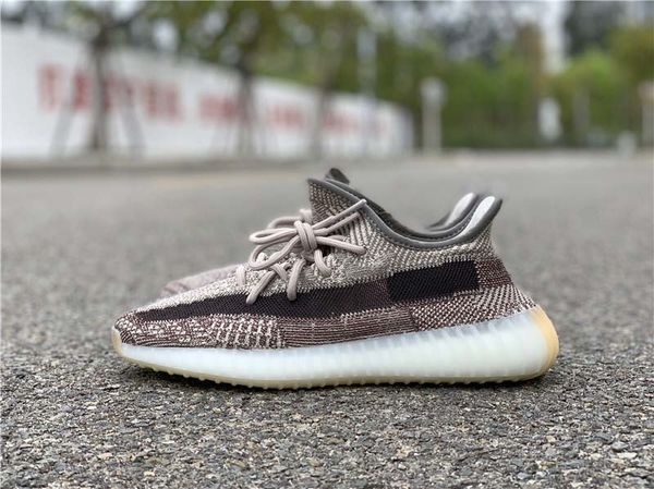 

authentic v2 zyon israfil asriel man running shoes kanye west 3m reflective women men designer shoes fz1267 with original box