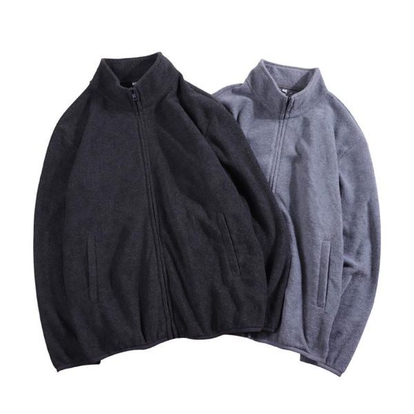 

мужчины пара теплый outwear открытый твердая zipper stand воротником с длинным рукавом спортивные пиджаки мужской пиджак мужская брендовая о, Black
