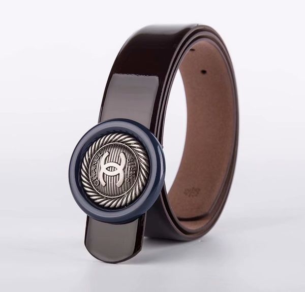 

fashion designer men and women belts, casual wild automatic model metal buckle belt wholesale00069, Blue;gray