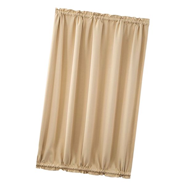 

light reducing french door curtain thermal insulated blackout curtain panel for home office front door (wide 137 by long 102cm