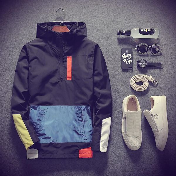 

new 2019 casual men's jackets waterproof spring hooded coats men outerwear casual brand male clothing plus size m-5xl, Black;brown