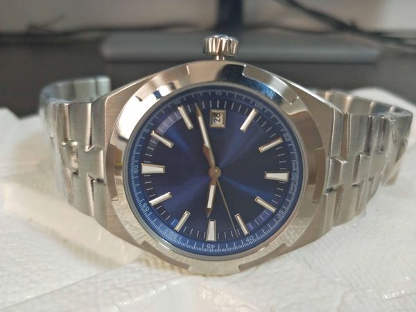 

2 colour men watch 41mm 5500v110a-b481 4500v/110a-b126 silver dial mechanical transparent automatic mens watch watches, Slivery;brown