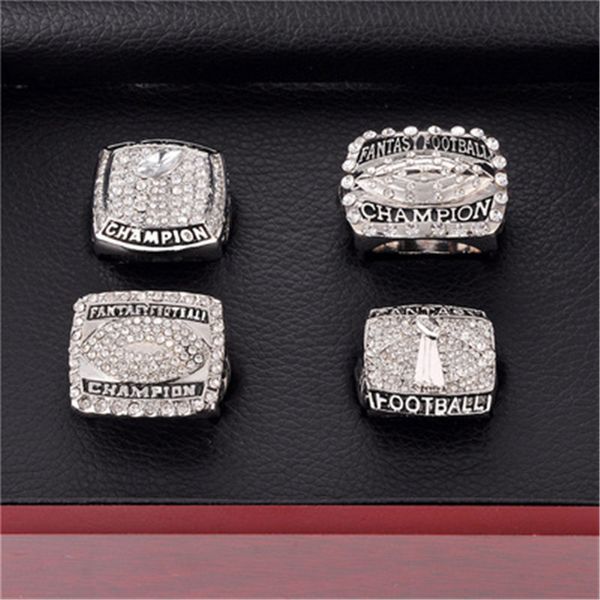 

fantasy football stainless steel ring factory direct, Silver