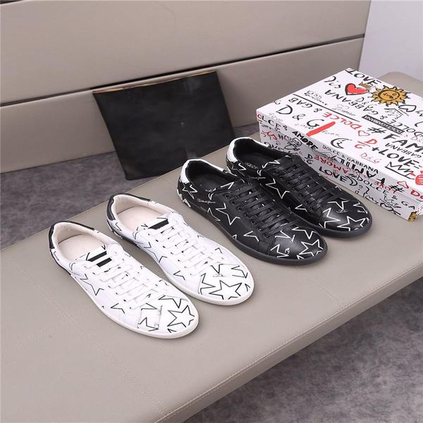 

2020 outstanding designer fashion luxury men's breathable texture blister outsole sports casual shoes size 38-45, Black;red