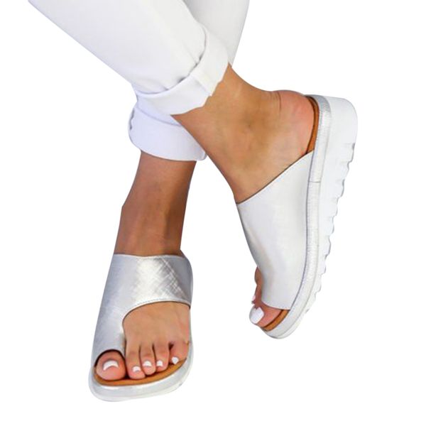 

oeak 2019 sandals flat bottom toe sleeve women sandals plus size 35-43 wedges shoes torridity, Black