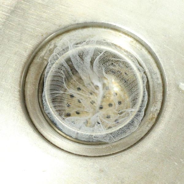 

30шт кухня ванная волос предотвратить раковины дуршлагов сита фильтрационных инструментов душ drain крышка чистых сетчатый фильтр мешок сетк