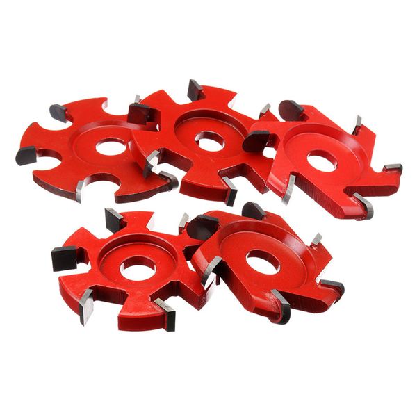 

red 75-100mm right angle fillet disc hexagonal blade tray blade for 16mm aperture angle grinder wood carving grinder