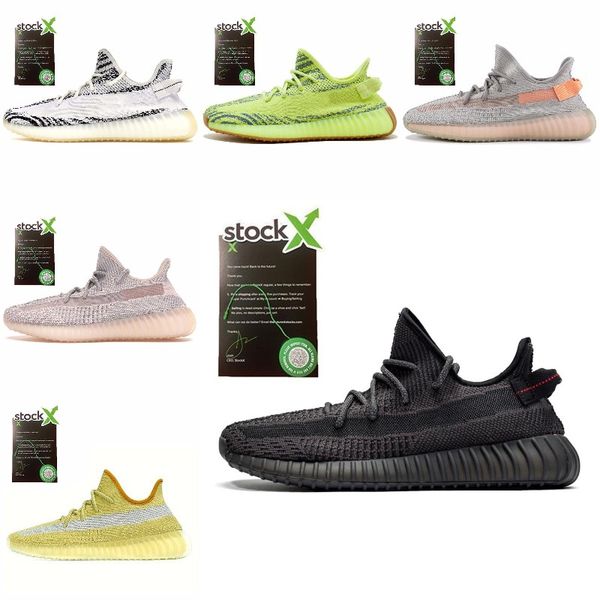 

yeezreel kanye west v2 men women running shoes blue tint yecheil yeshaya black reflective designer shoes mens sneakers j#006401 with box