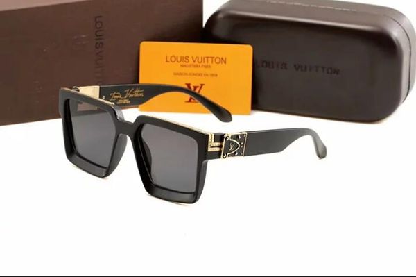 

1pcs classic pilot sunglasses designer brand mens womens sun glasses eyewear gold metal grglass lenses brown cas 0047, White;black