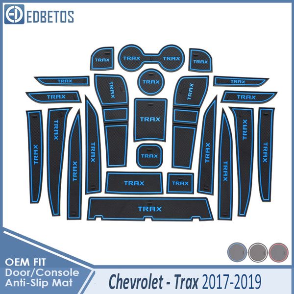 

anti-slip mat for trax tracker holden 2017 2018 2019 my17 my18 my19 chevy accessories gate slot anti-dirty