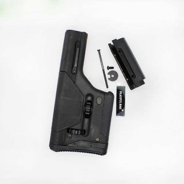 

outdoor shooting game gel water bomb gun carbine stock for aeg aluminum alloy butt stock