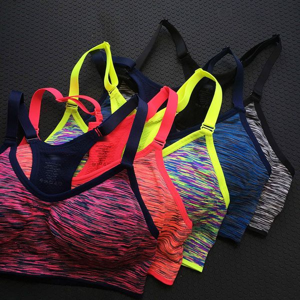 

thin cup shock proof push up bra fitness new style women underwear brassiere gather wire, White