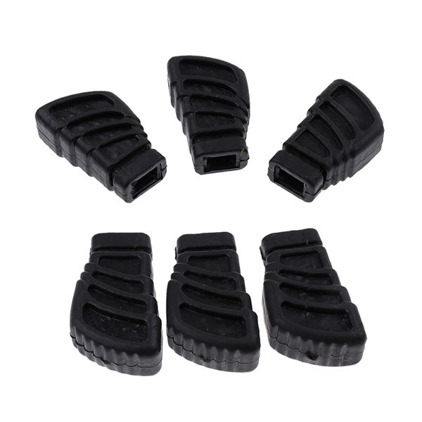 

6pcs replacement rubber feet for drum hardware percussion instrument parts
