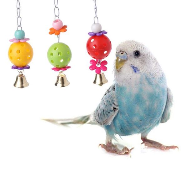 

pet parrot bird укусы climb chew игрушка белл качели клетка висячие для cockatiel попугай попугай pet