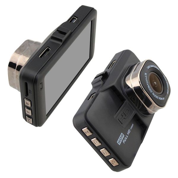 

portable night vision dual lens car dvr dash cam video registrar recorder rearview camera g-sensor dvrs loop recording