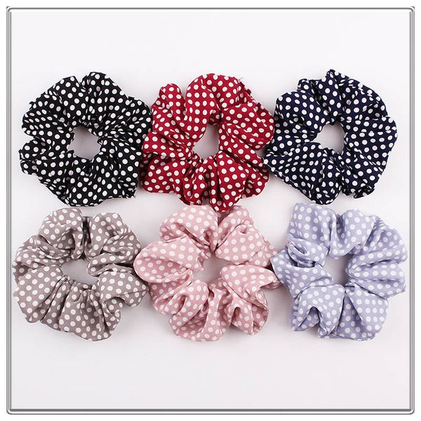 Headwear Large Intestine Hair Ties Ropes Elastic Stripe Hairbands