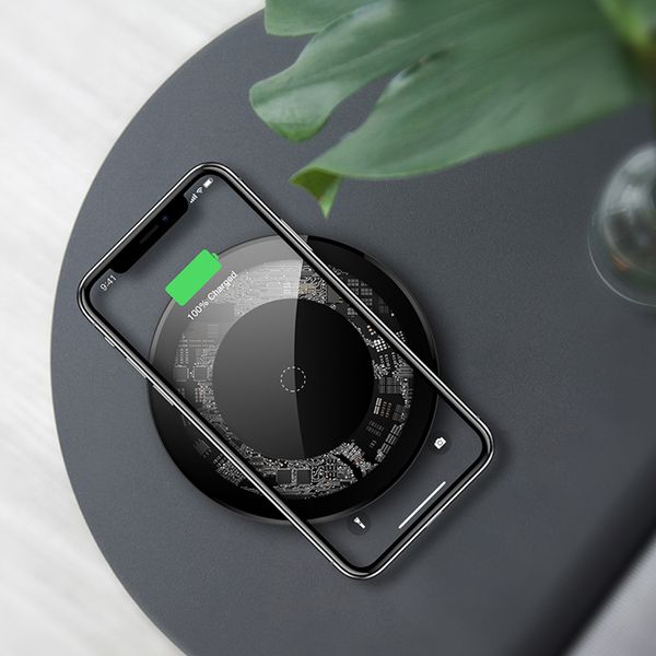 

10w qi wireless fast charger for iphone x xs max xr 8 plus phone wireless charger charging for samsung s8 s9 s9+ note 9 xiaomi