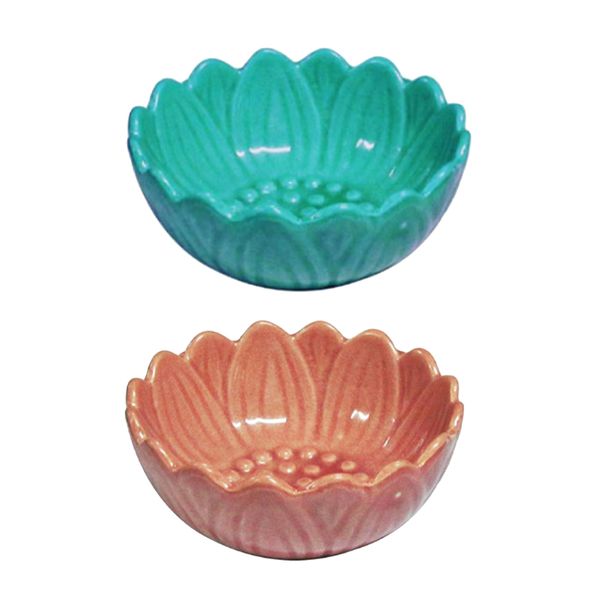 

4pcs round replacement ceramic dishes for lamp wax tart oil warmer 3.7\" diameter