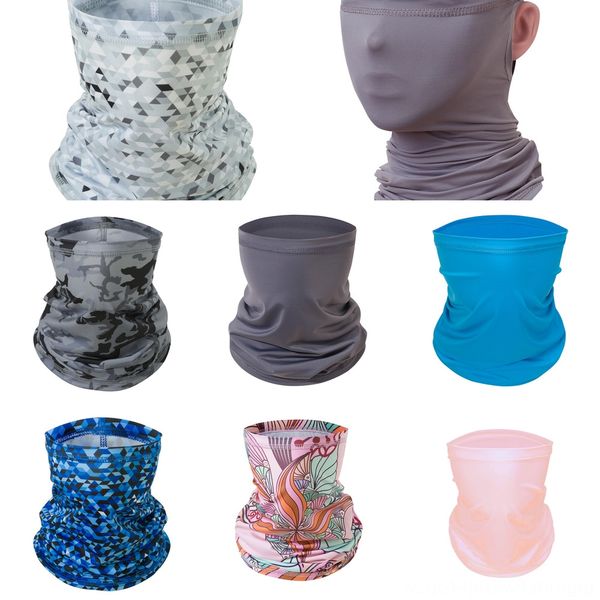 

wunus mulit-color highly beathable protecitve mask scarf for travel riding head mask wear face shield anti dust headgear integrated scarf, Black