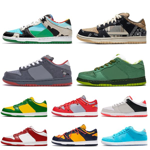 

luxury 2020 sb замочить mens женщин кроссовки коренастый dunky cactus скоба nyc pigeon белый зеленый омар дизайнер тренеры кроссовки, White;red