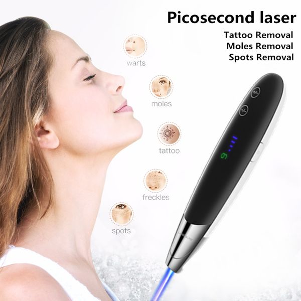 

picosecond laser pen blue light therapy pigment tattoo scar mole freckle removal dark spot remover machine laser picosecond pen