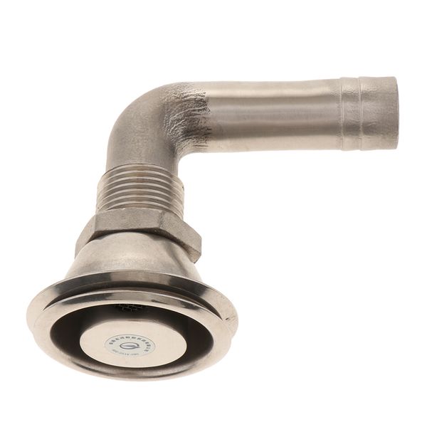 

polished 90 degree bend gas fuel tank vent durability universal suitable for boat/yacht/car