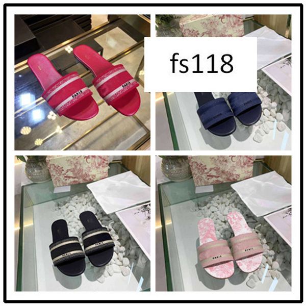 

wholesale new dazzle flowers women designer slippers flat bottom embroidery sandal floral brocade striped beach causal sandals 3 3, Black