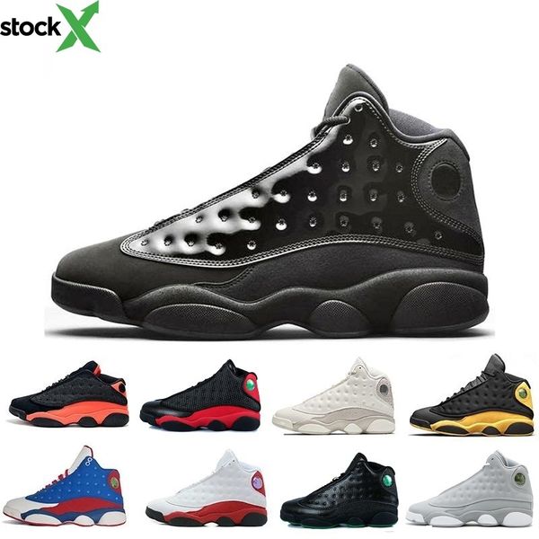 

with box 13 bred chicago flint grey men women air basketball shoes 13s he got game melo dmp red hyper royal j13 retre sneakers