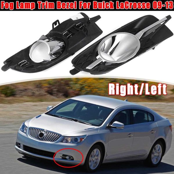 

front bumper lower fog light lamp trim bezel for lacrosse 2009 2010 2011 2012 2013 lh:20859107 rh:20859108 1/2pcs