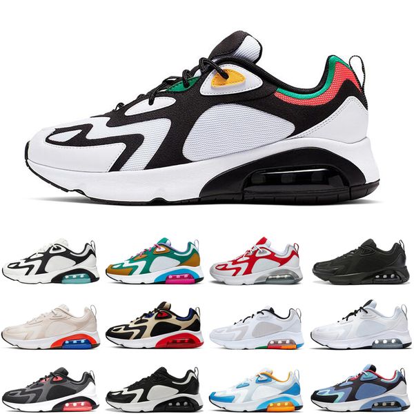 

running shoes 200 men women 200s triple black rasta mystic green university red team gold outdoor mens trainers sports sneakers