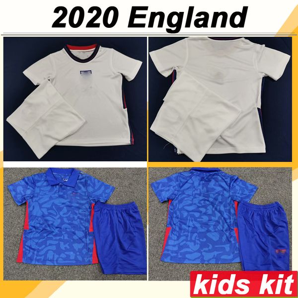 

2020 kane rashford sturridge kids kit soccer jerseys england sterling wilshere vardy home away child football shirt lallana dele jersey, Black