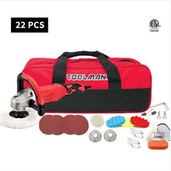 

wholesales electric polisher sander paint care tool 7" 12a amps variable speed 500-3200rpm