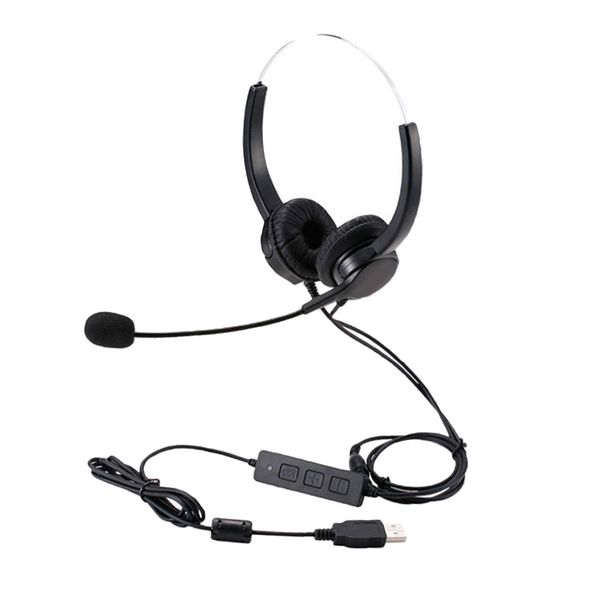 

usb стерео гарнитура pc over-ear гарнитура наушники для ноутбука