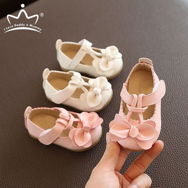 

soft leather baby girl sandals cute flower bows summer baby girl shoes rubber sole anti-slip shoes first walkers toddler, Black;red