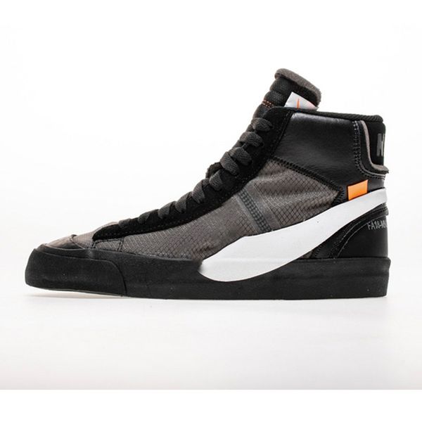 

Hot Sale 1:1 Quality And DHL Fast Shipping Unisex Basketball Shoes Off Blazer Mid AA3832-001 Black X White Sneakers