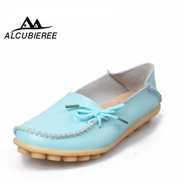 

новые женщины real leather shoes мокасины мокасины mother soft досуг квартиры женщина вождения повседневная обувь размер 35-55 в 25 цветов, Black