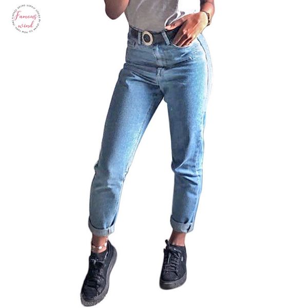 

1886 for arrivals heavyweight women high waisted jeans ol denim pants trousers mom jeans new woman drop shipping, Blue