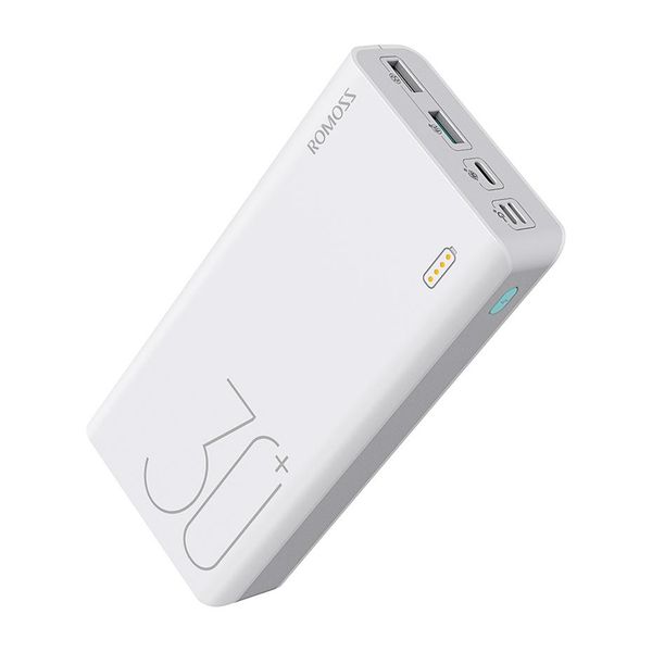 

romoss sense 8+ 30000mah power bank portable external battery with qc3.0 fast charging portable charger for phones tablet
