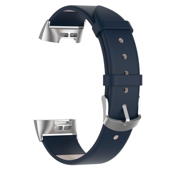 

2019 watchbands soft leather bands replacement wrist watch straps for charge 3 fashion simple women men watch belts, Black;brown