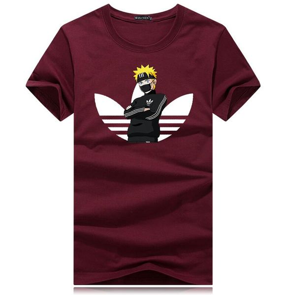 

new men's t-shirt o-neck 2020 summer fashion women's t-shirt men's cotton printed men's white s-5xl