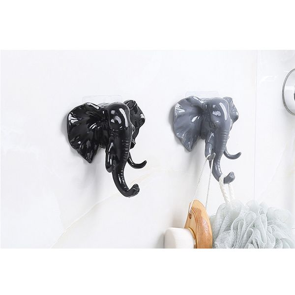 

abs multifunctional home sticky holder lightweight elephant storage eco friendly animal wall hook self adhesive decorative