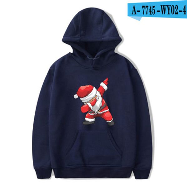 

2pc pmen women christmas hoodies sweatshirt santa funny christmas printed hoodie long sleeve cotton sudaderas para autumn, Black