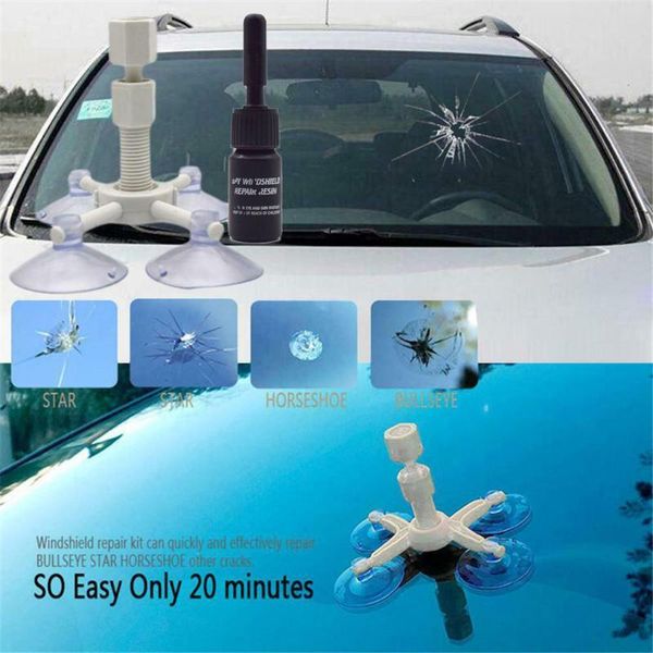 

new windshield repair kit automobiles care car auto maintenance sets car glass repair tool windshield fillers adhesives diy#py10