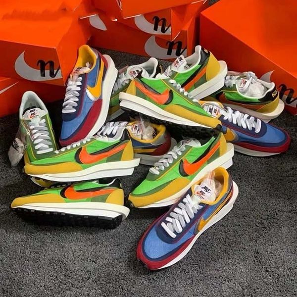 

nÃ­ke sacai x nÃ­ke ldv waffle daybreak trainers mens sneakers for women fashion breathe tripe s sports running shoes 120116