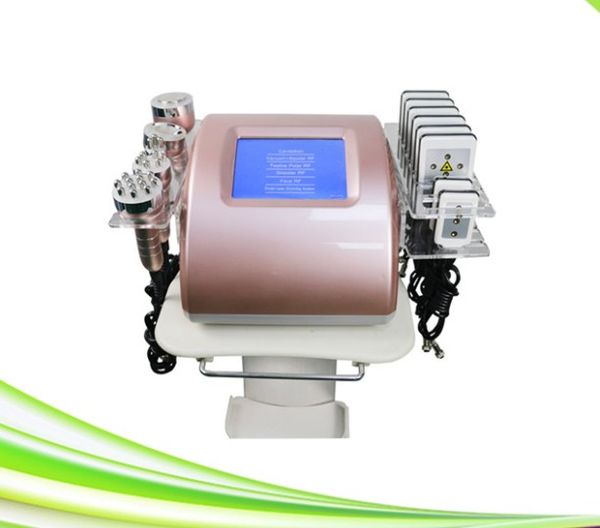 

new 6 in 1 lipo laser cavitation fat burning laser lipo machine body slimming vacuum butt lifting machine