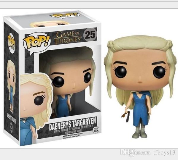 

brandnew 2019-2020 funko pop anime cartoon pvc doll kids 10cm dragon mother danny action figure collection model toy for kids christmas gift