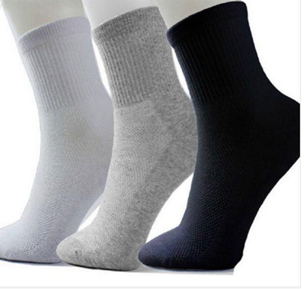 

bulk sale 50pairs men socks new mix cotton classic business brand men casual socks, Black